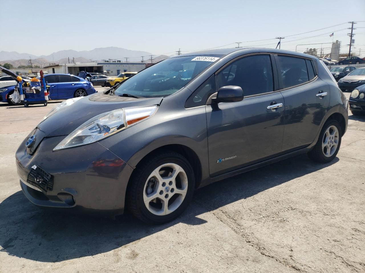 2013 Nissan Leaf S VIN: 1N4AZ0CP7DC421257 Lot: 66376114