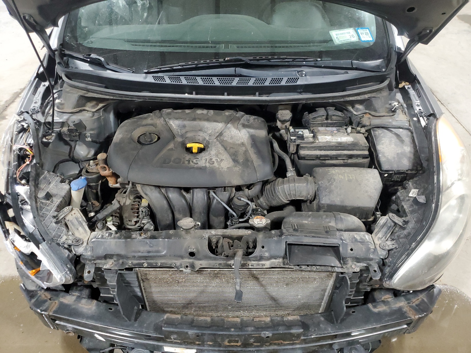 5NPDH4AE2DH264647 2013 Hyundai Elantra Gls