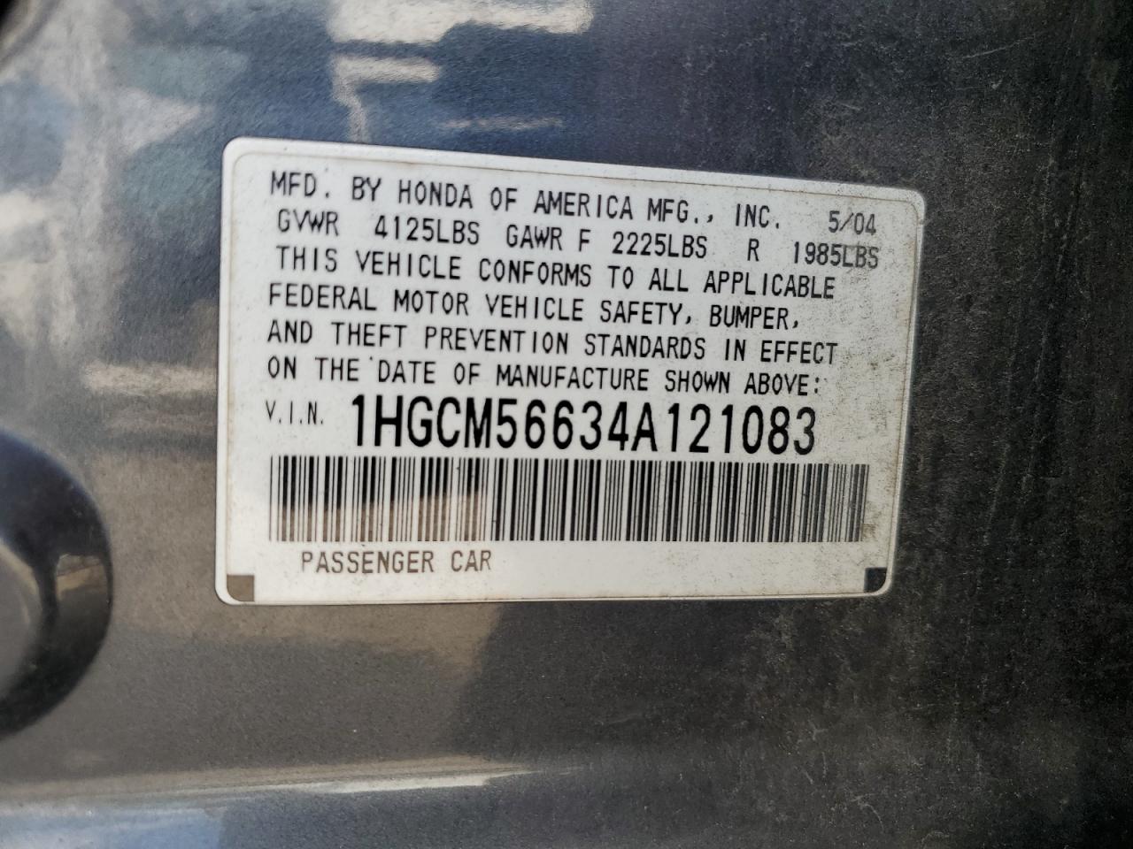 2004 Honda Accord - Image 12