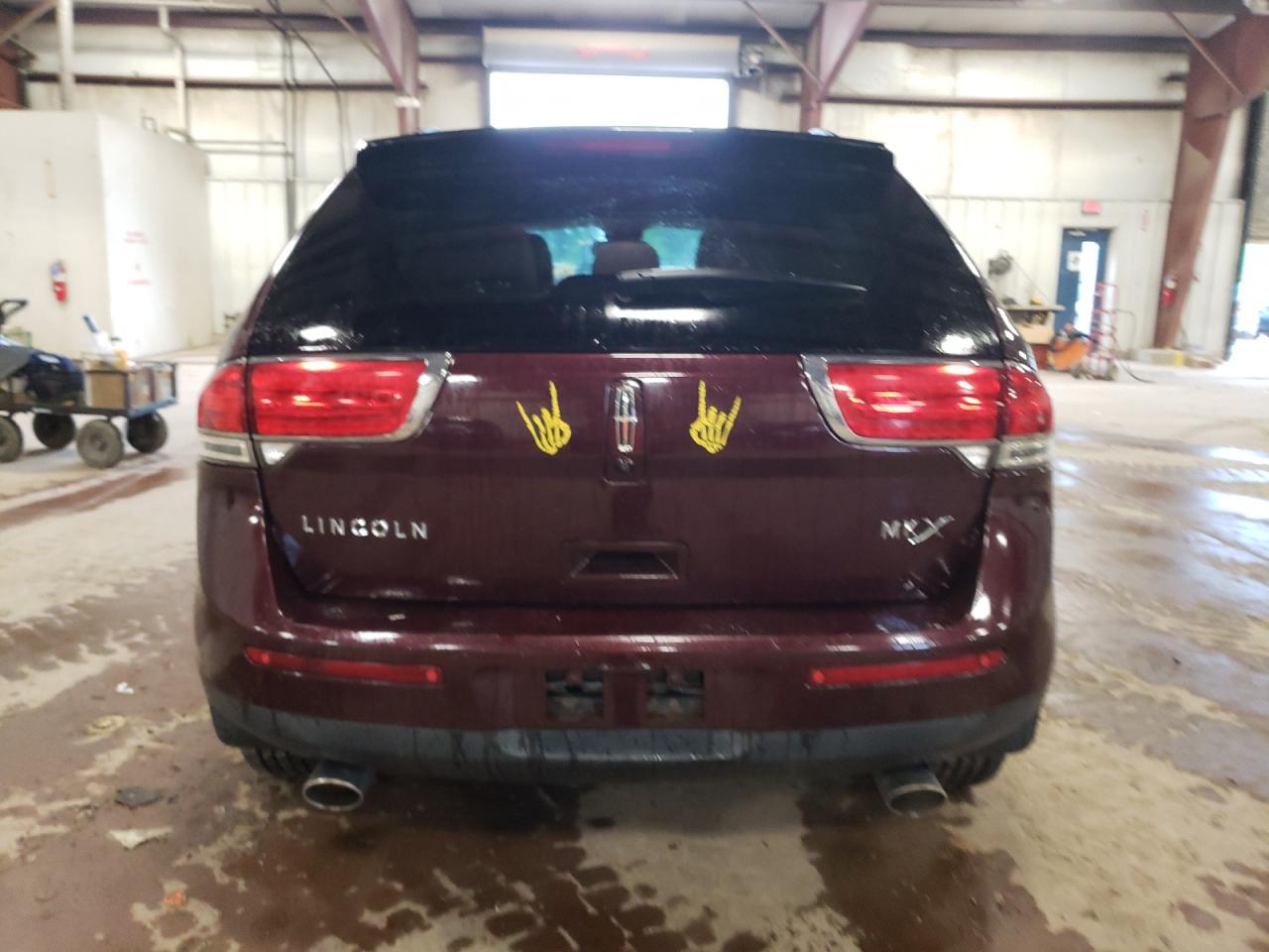 2011 Lincoln Mkx VIN: 2LMDJ6JK4BBJ12884 Lot: 65703104