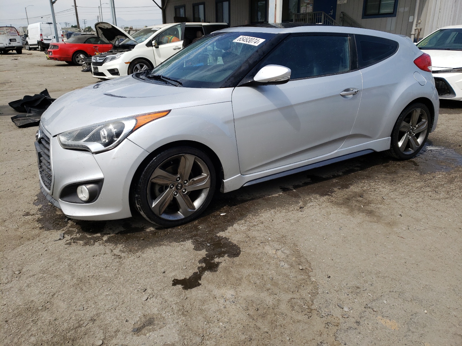 2013 Hyundai Veloster Turbo vin: KMHTC6AE6DU109462