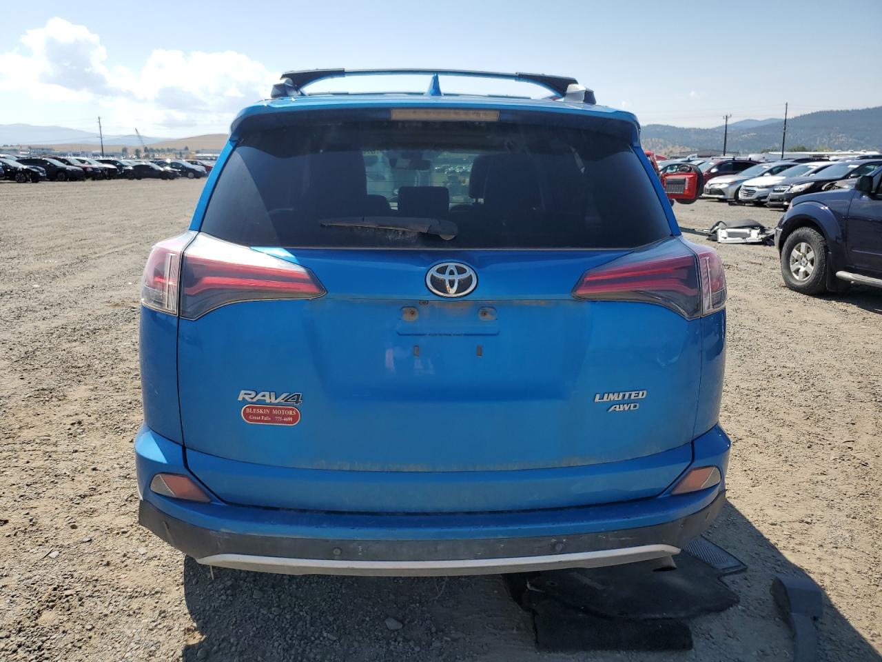 2016 Toyota Rav4 Limited VIN: 2T3DFREV0GW531651 Lot: 67399204