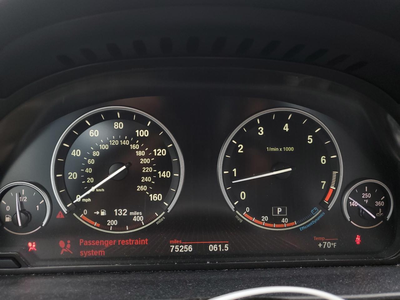 2011 BMW 535 Xi VIN: WBAFU7C50BDU54935 Lot: 62513484