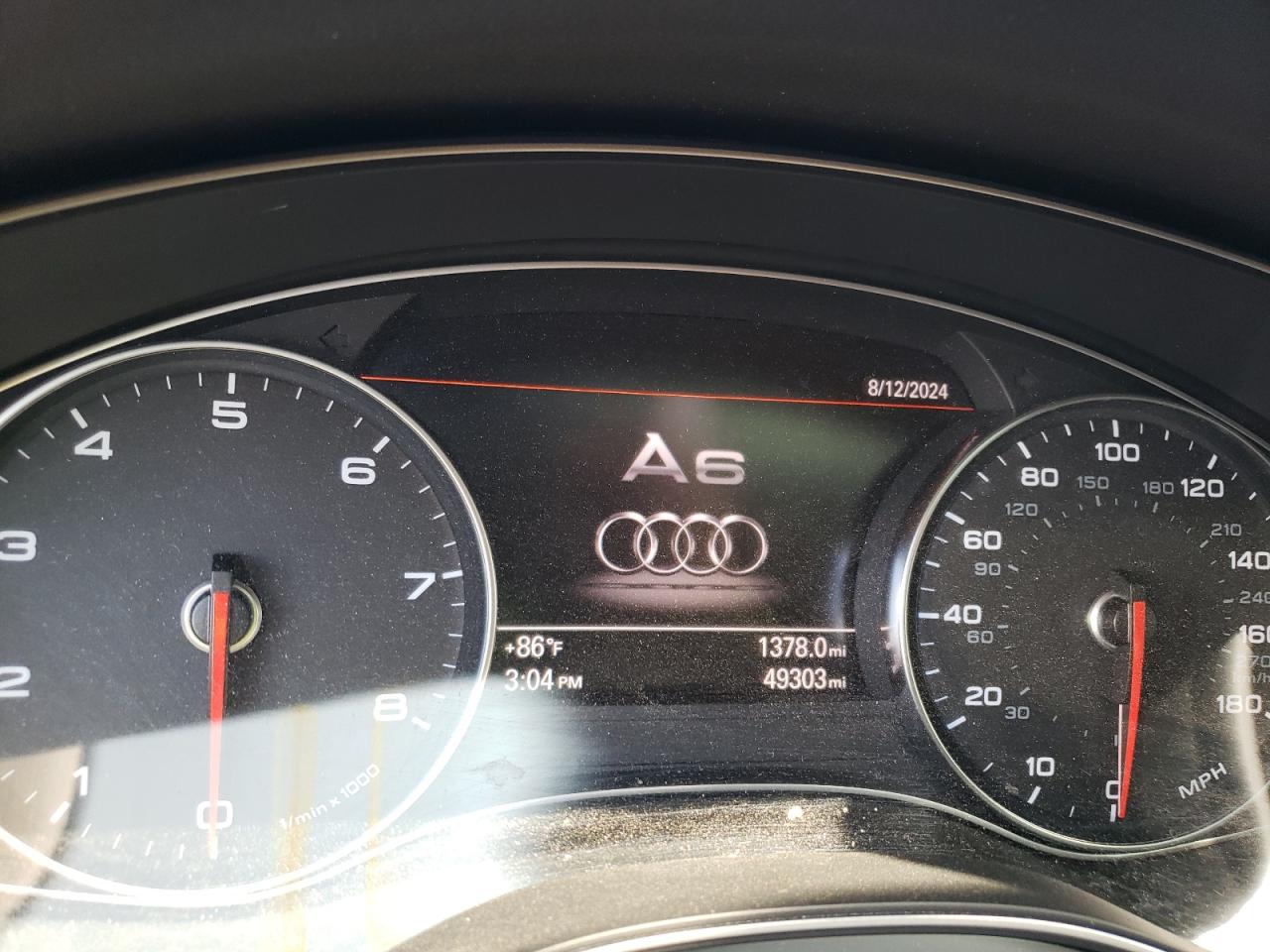 WAUHGAFC7EN161698 2014 Audi A6 Prestige