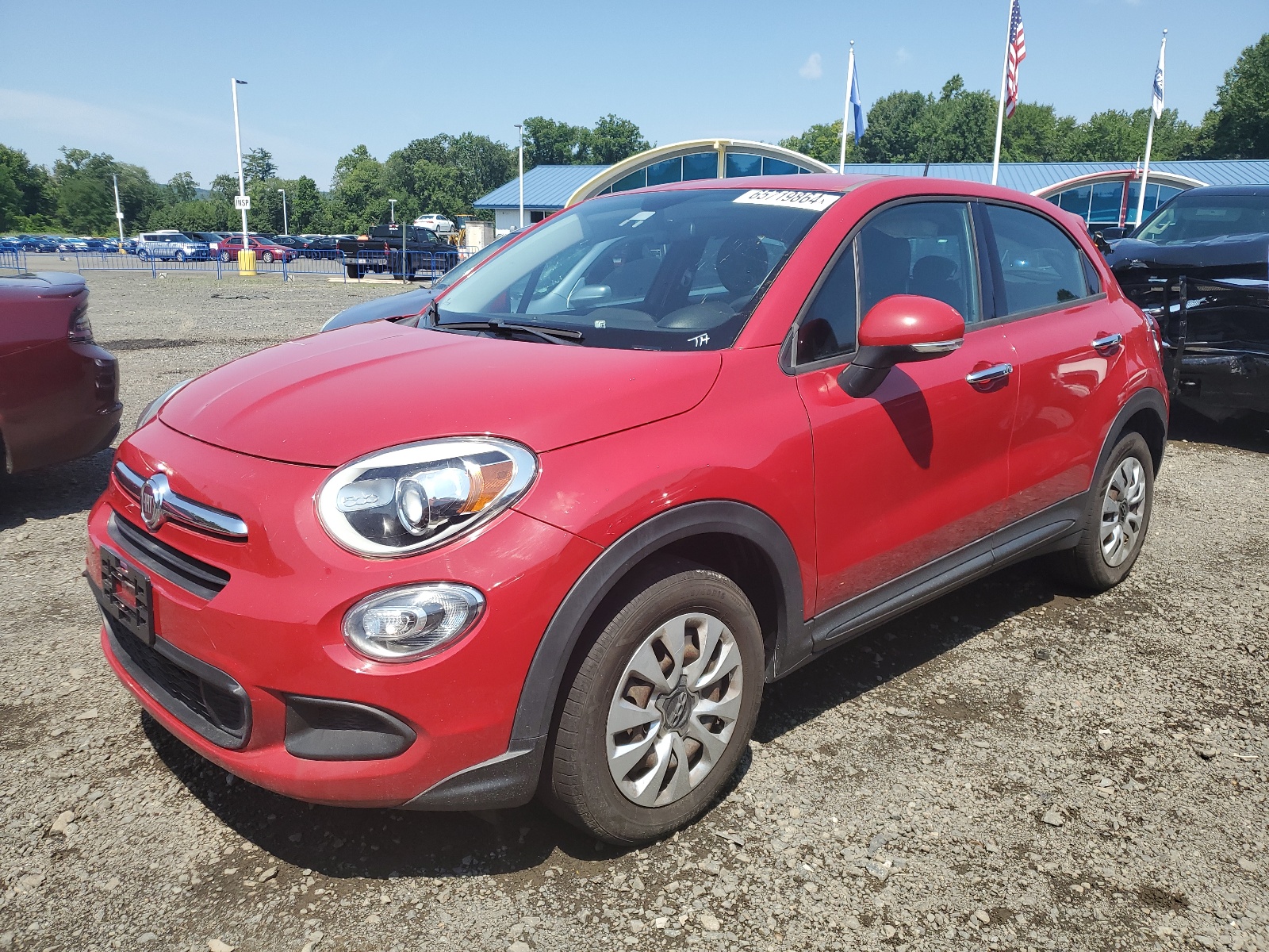 2017 Fiat 500X Pop vin: ZFBCFXAH0HP526787