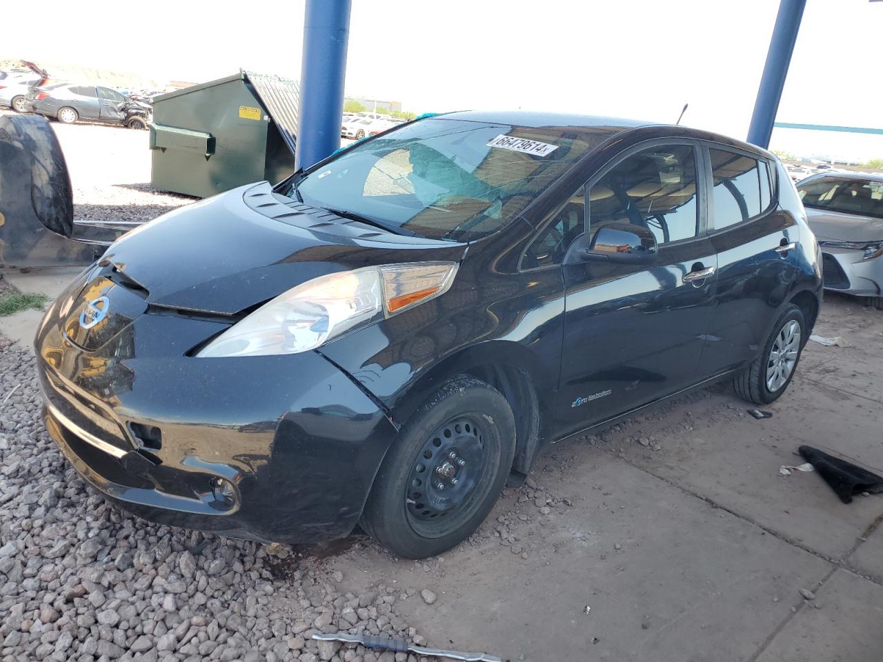 2014 Nissan Leaf S VIN: 1N4AZ0CP2EC337221 Lot: 66479614