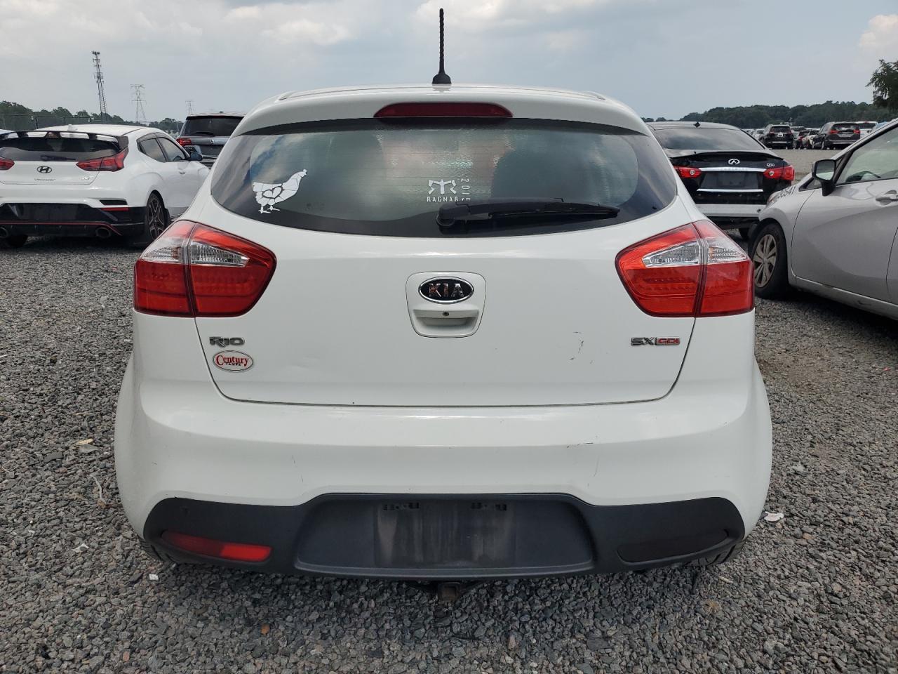 2012 Kia Rio Ex VIN: KNADN5A36C6094151 Lot: 66786444