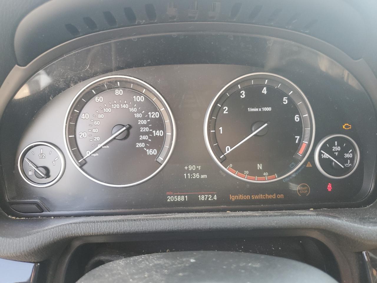 2012 BMW X3 xDrive28I VIN: 5UXWX5C52CL726907 Lot: 65604284