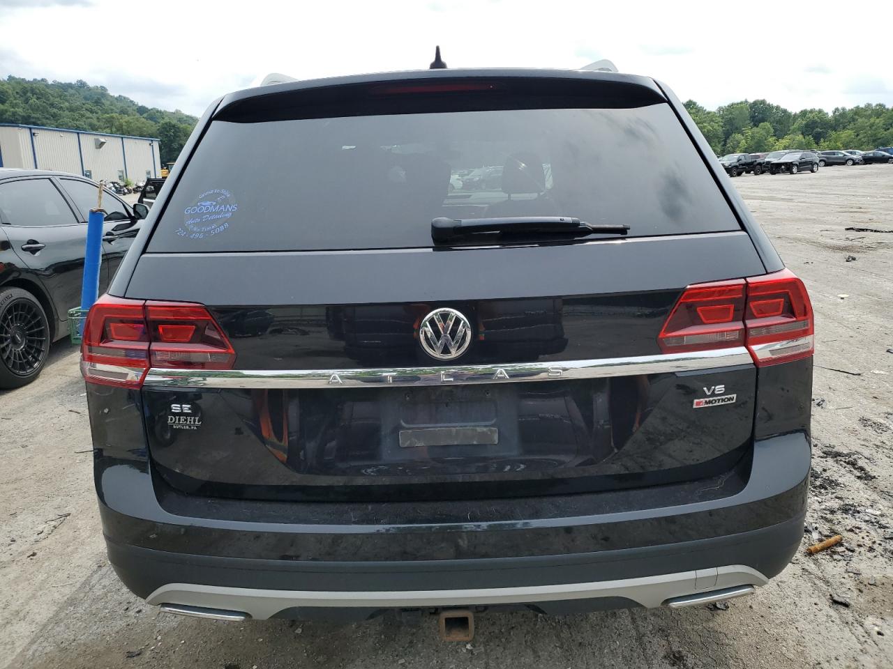 2019 Volkswagen Atlas Se VIN: 1V2UR2CAXKC597360 Lot: 64716054