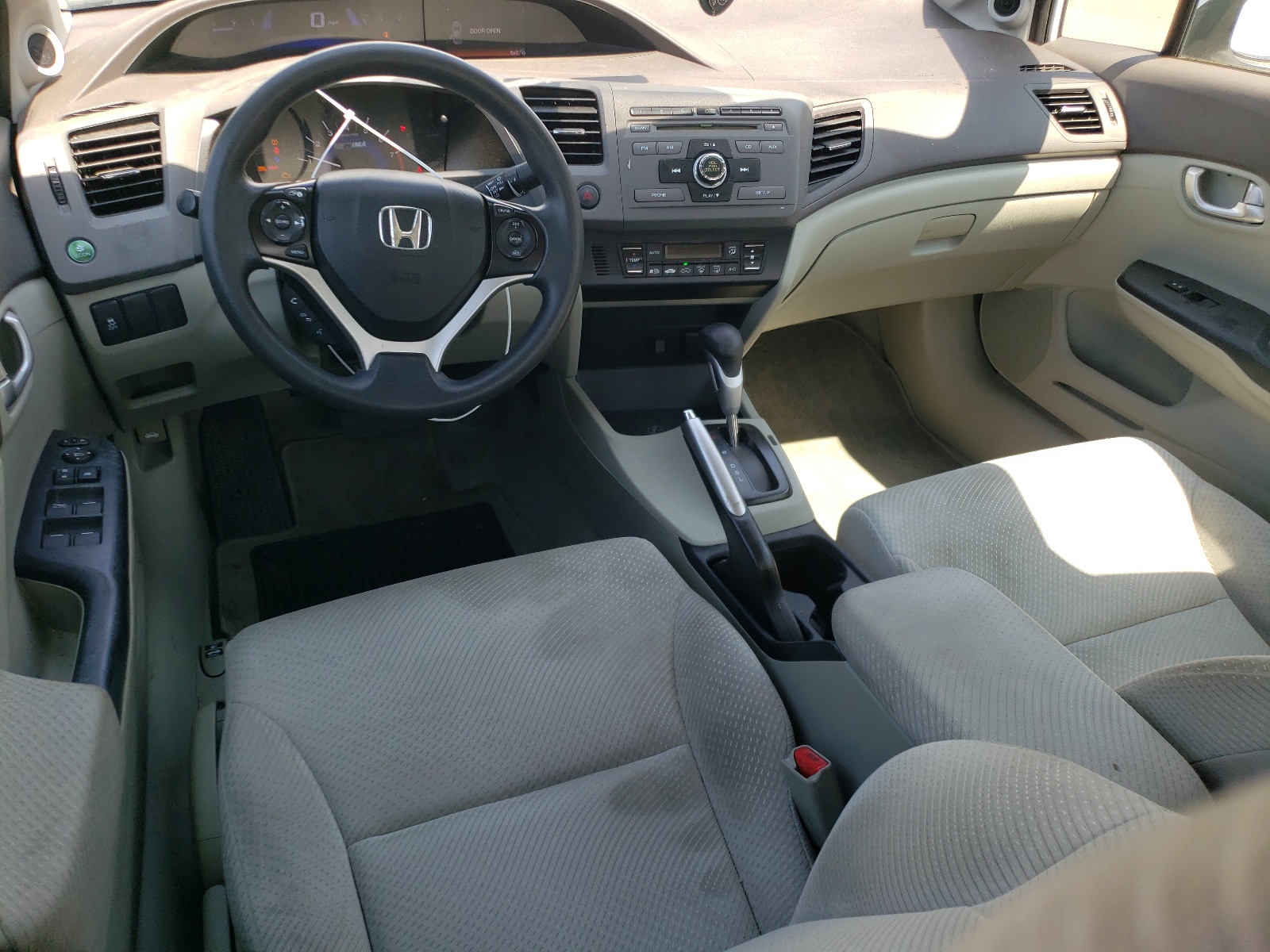 JHMFB4F22CS005986 2012 Honda Civic Hybrid