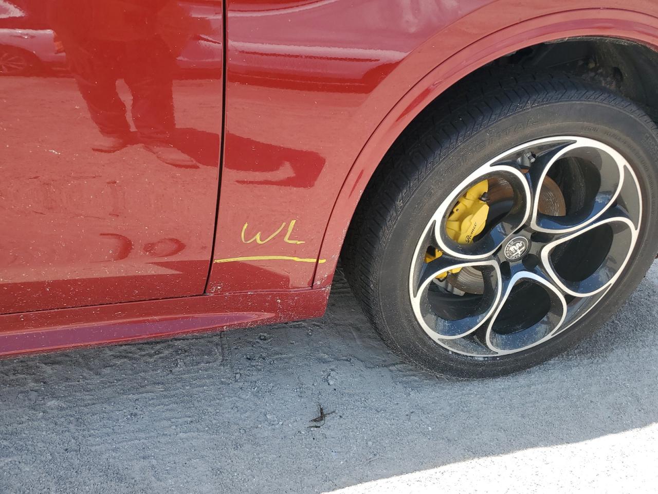 2021 Alfa Romeo Stelvio Ti VIN: ZASPAKBNXM7D13738 Lot: 66935814