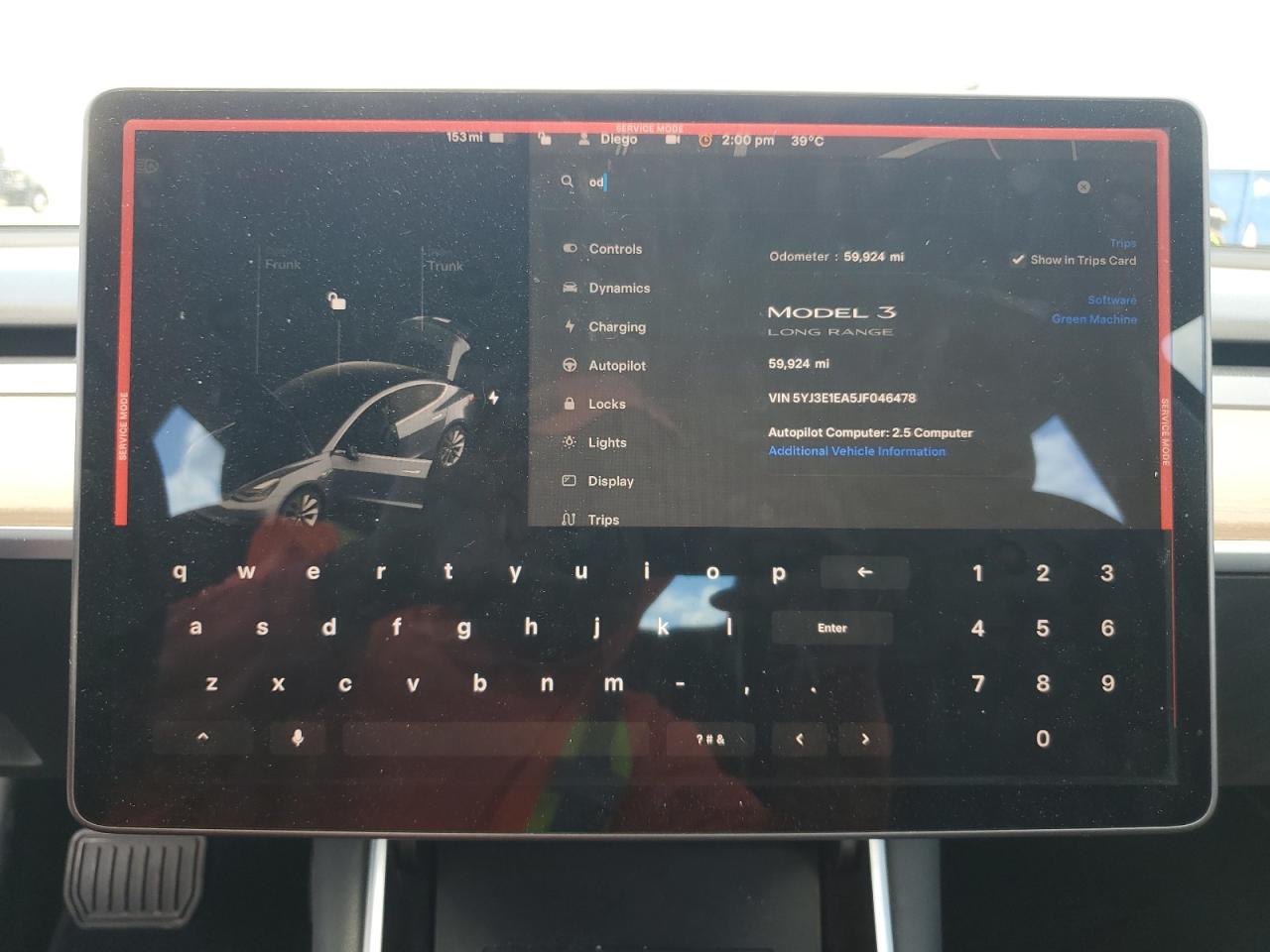 5YJ3E1EA5JF046478 2018 Tesla Model 3