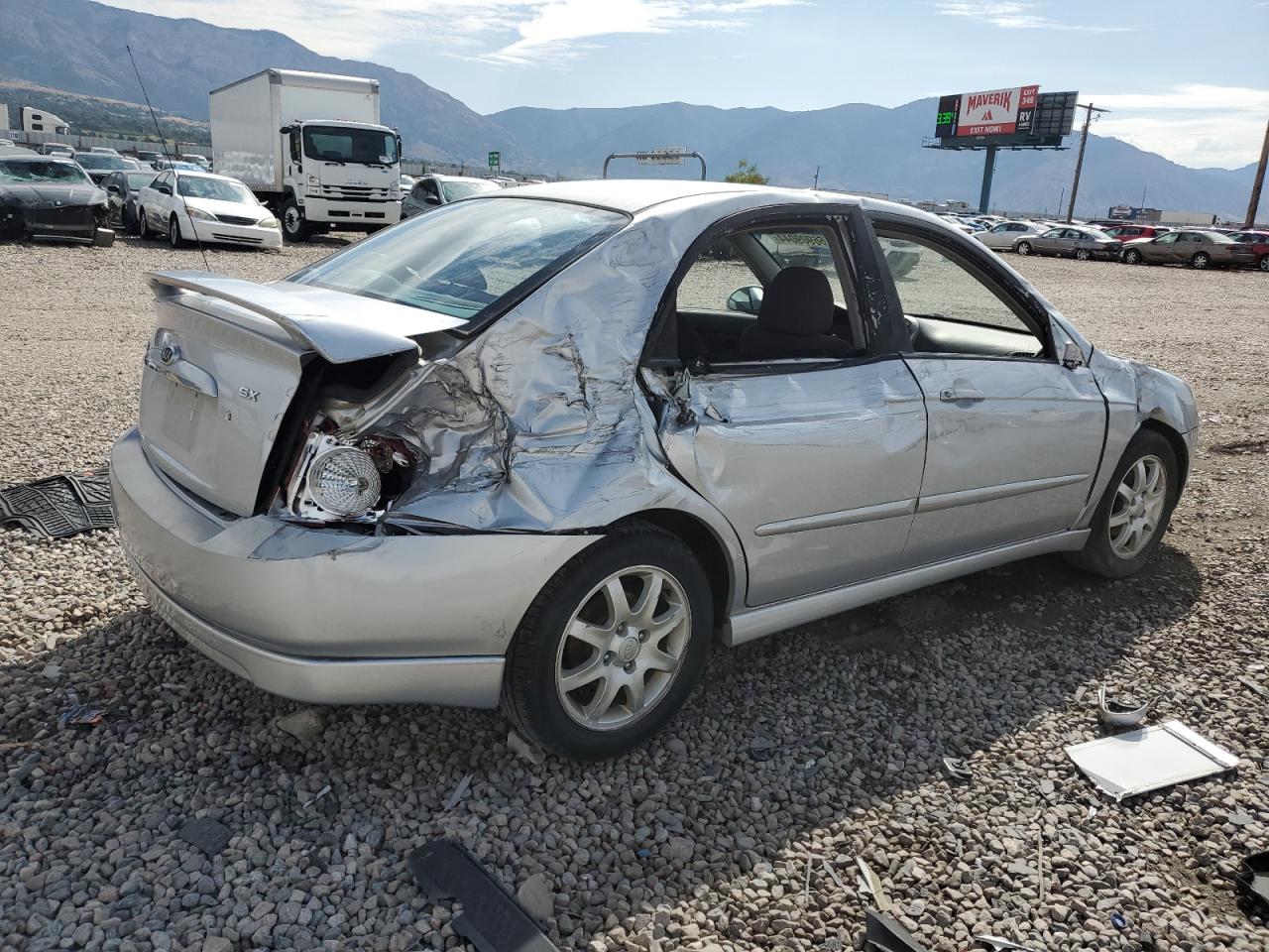 2006 Kia Spectra Lx VIN: KNAFE121165210039 Lot: 66909044