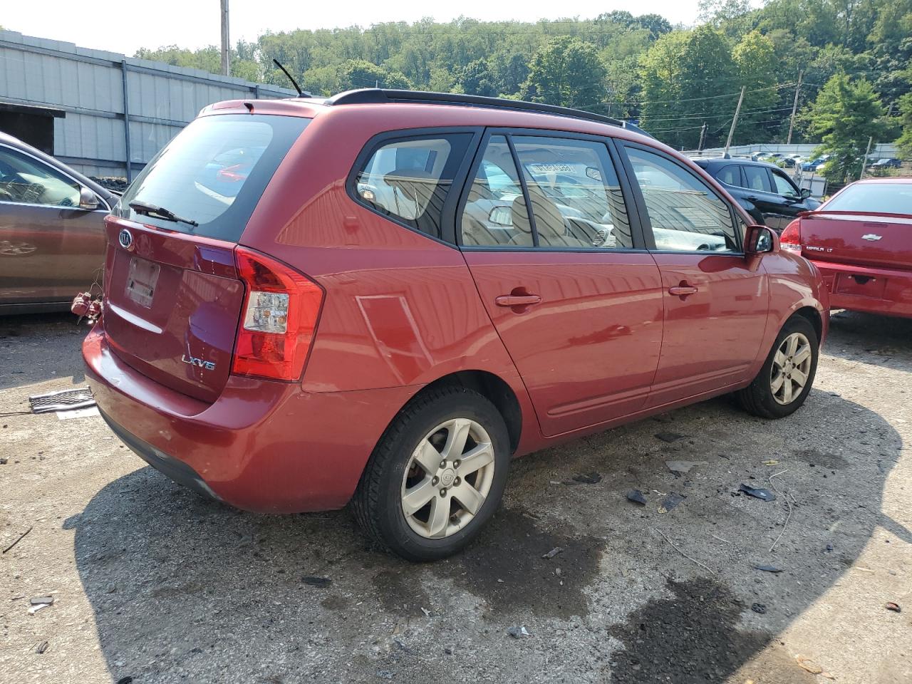 2008 Kia Rondo Lx VIN: KNAFG526487128889 Lot: 66243874