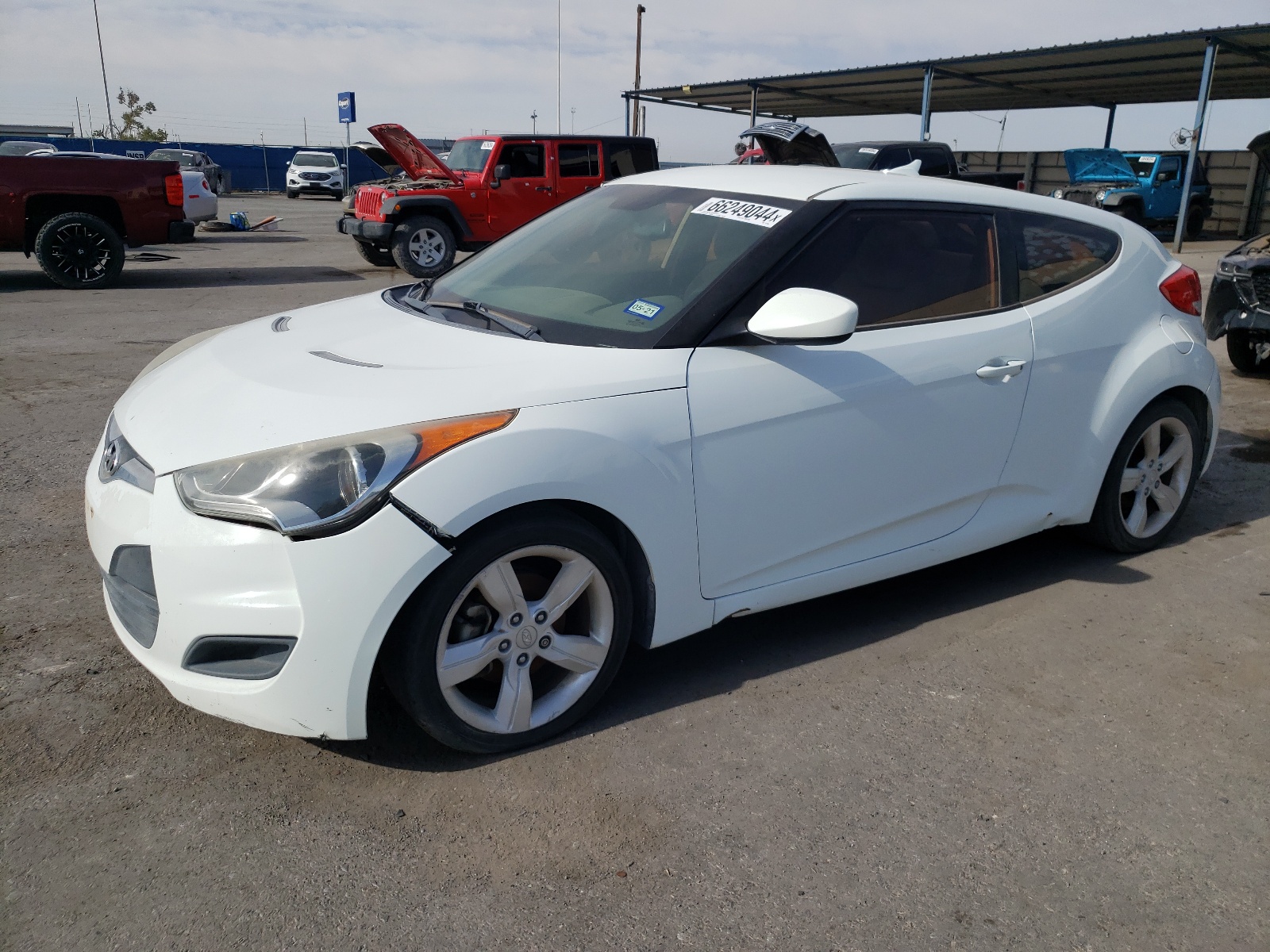 2013 Hyundai Veloster vin: KMHTC6AD1DU127780