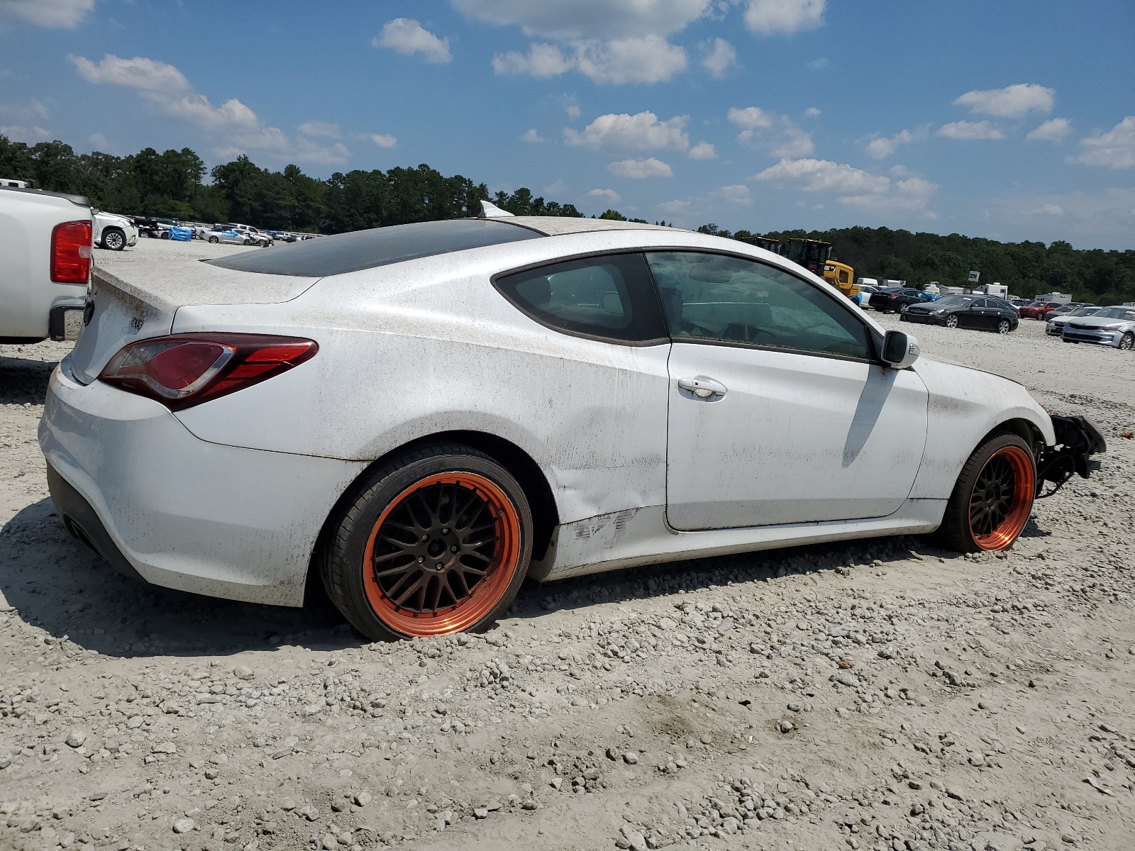 2015 Hyundai Genesis Coupe 3.8L vin: KMHHT6KJ8FU127630