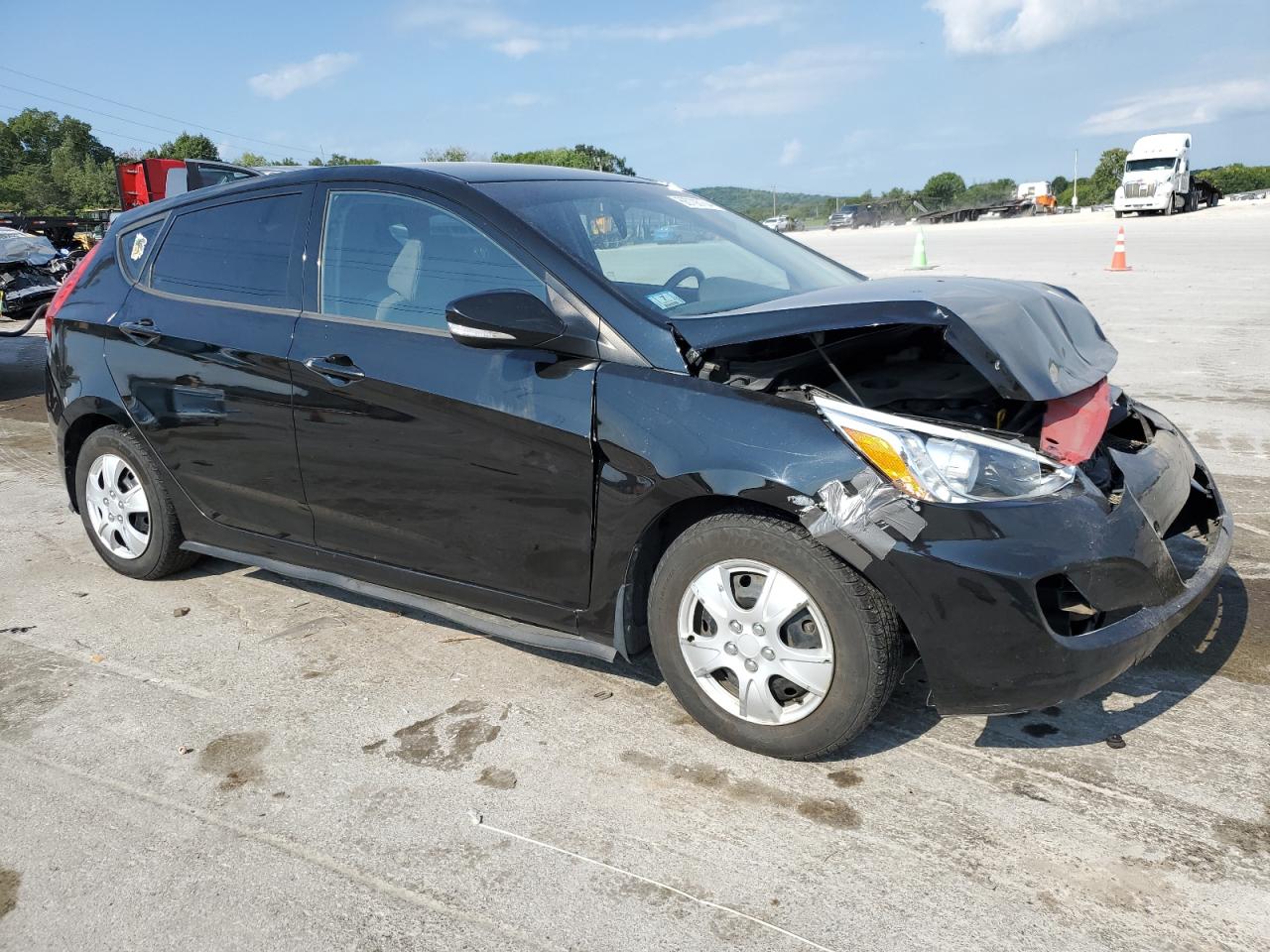 2014 Hyundai Accent Gls VIN: KMHCU5AE0EU158164 Lot: 66708764