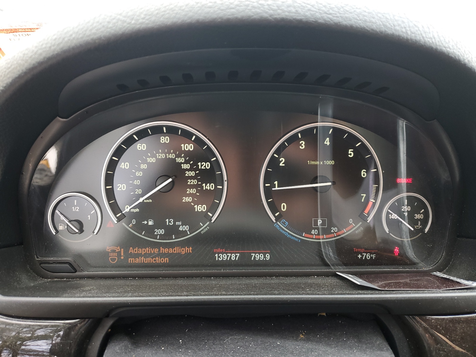 WBA5A7C53ED620406 2014 BMW 528 Xi