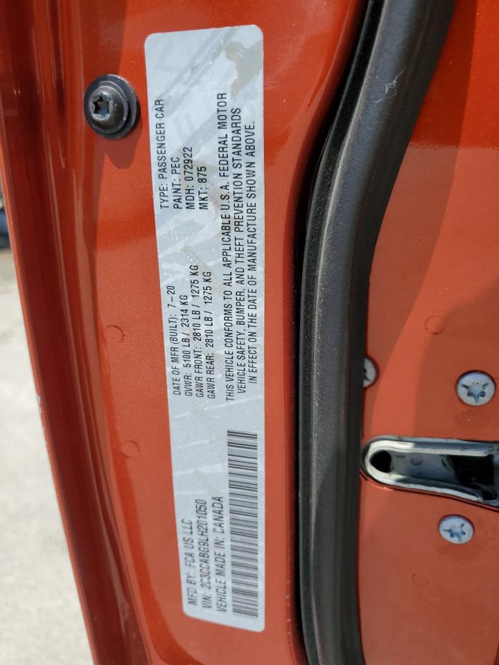 2020 Chrysler 300 S VIN: 2C3CCABG9LH201050 Lot: 66106244