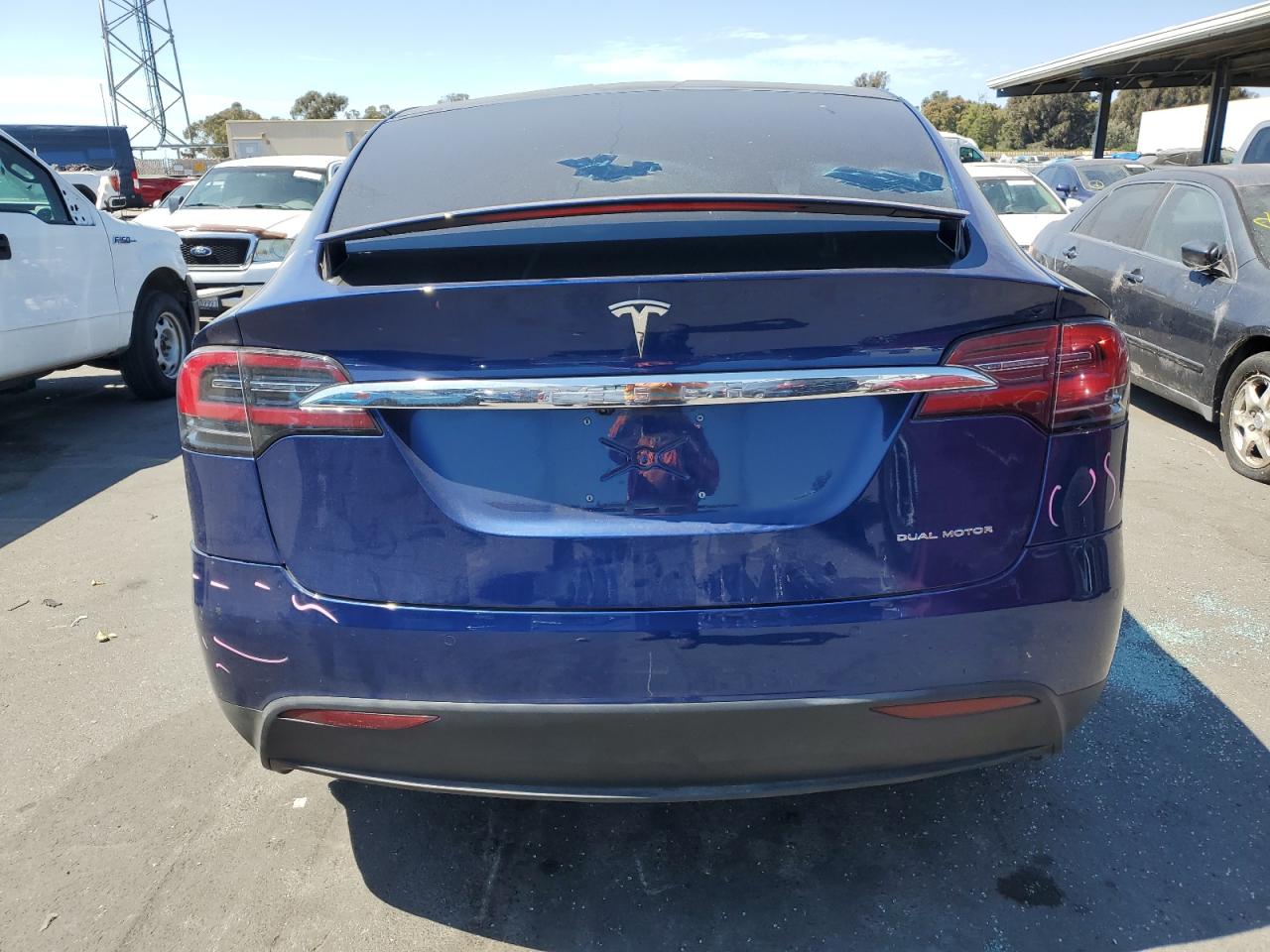 2020 Tesla Model X VIN: 5YJXCDE22LF264964 Lot: 66032534