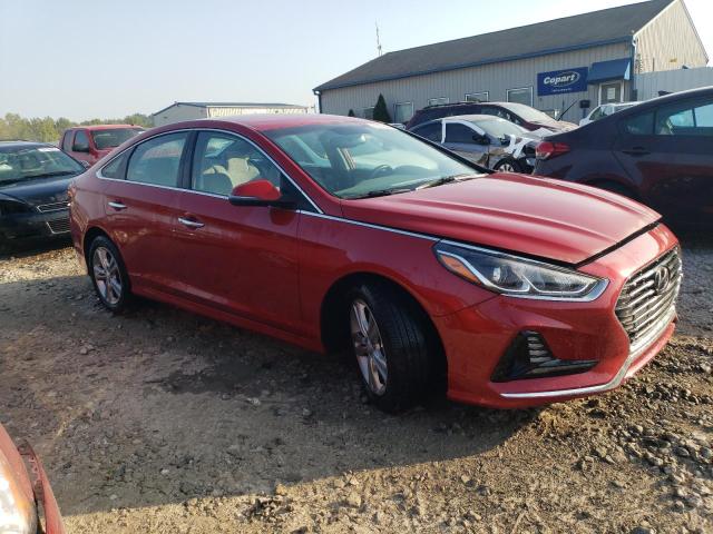  HYUNDAI SONATA 2018 Czerwony