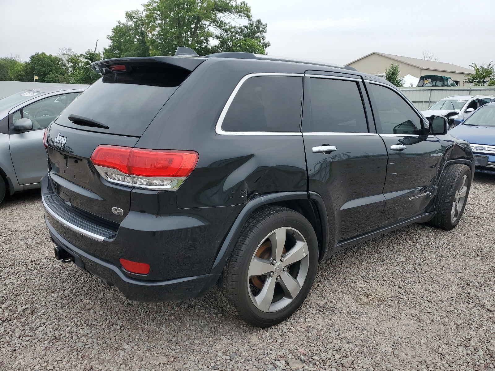 2014 Jeep Grand Cherokee Overland vin: 1C4RJFCG0EC409346