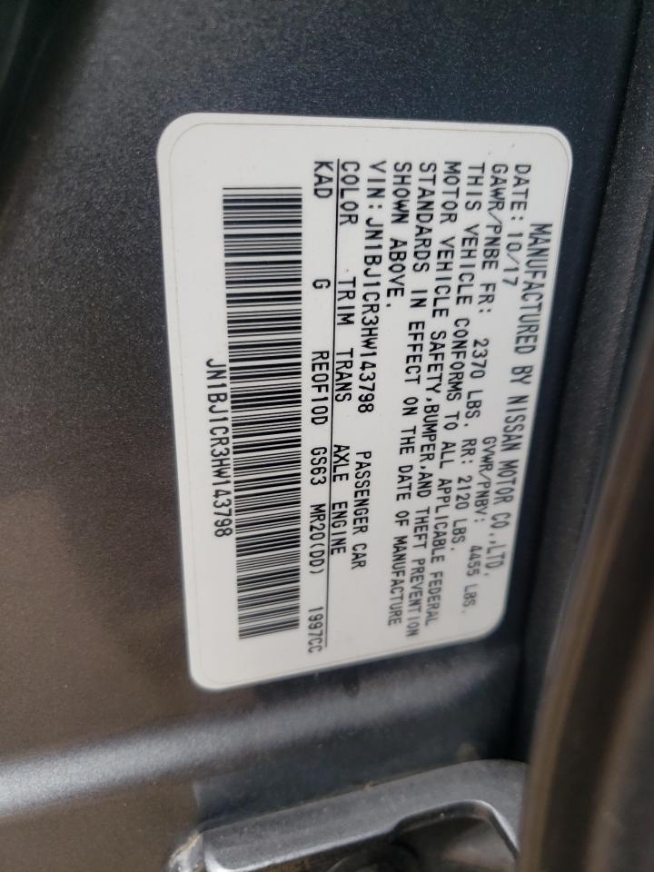 JN1BJ1CR3HW143798 2017 NISSAN ROGUE - Image 15