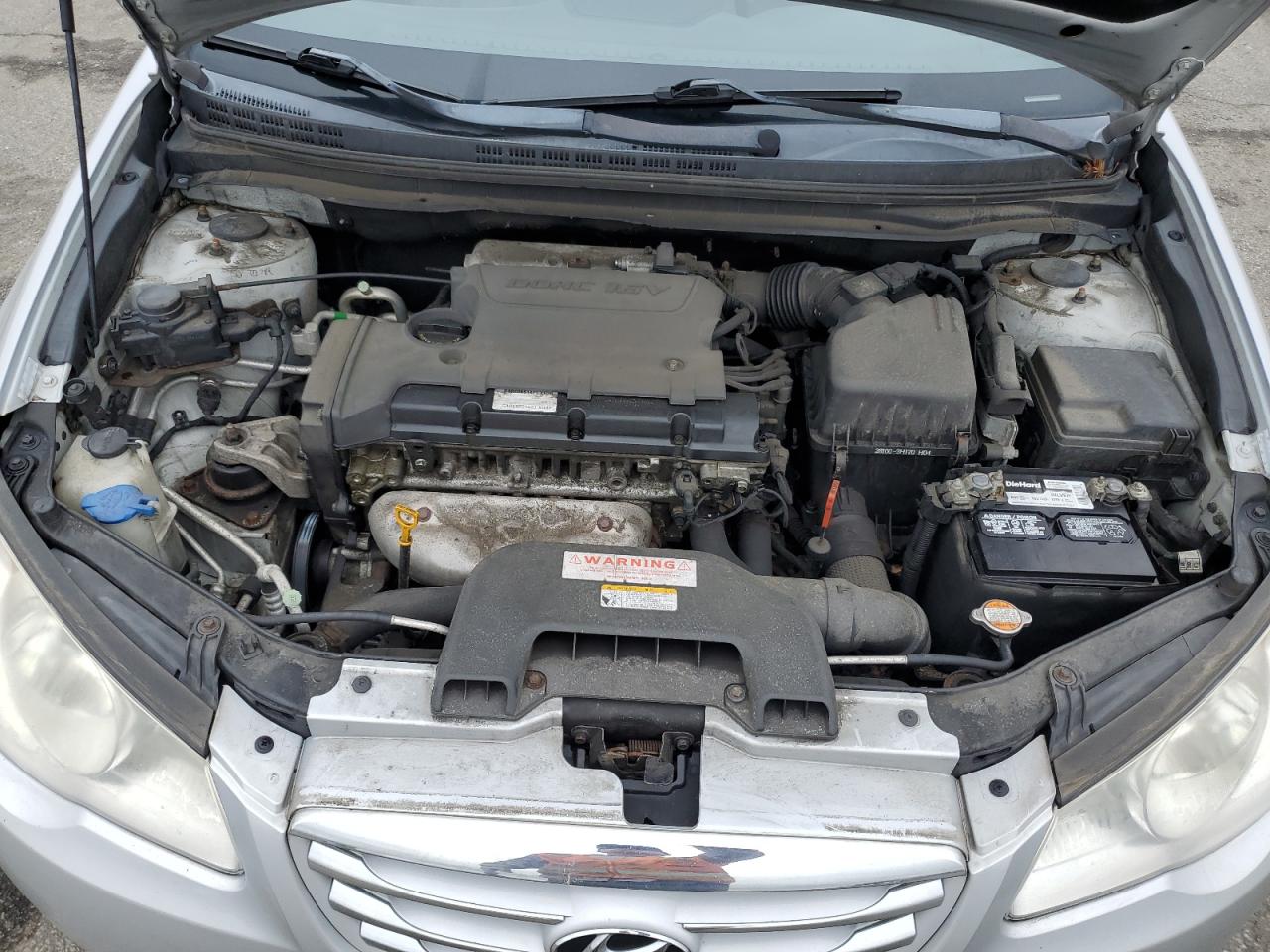 2010 Hyundai Elantra Blue VIN: KMHDU4AD8AU923136 Lot: 66326224