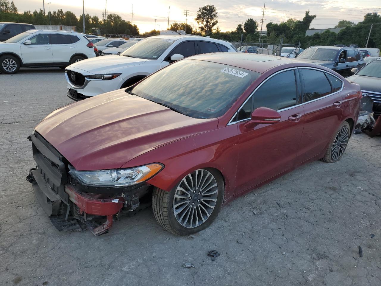 3FA6P0K98HR206685 2017 FORD FUSION - Image 1