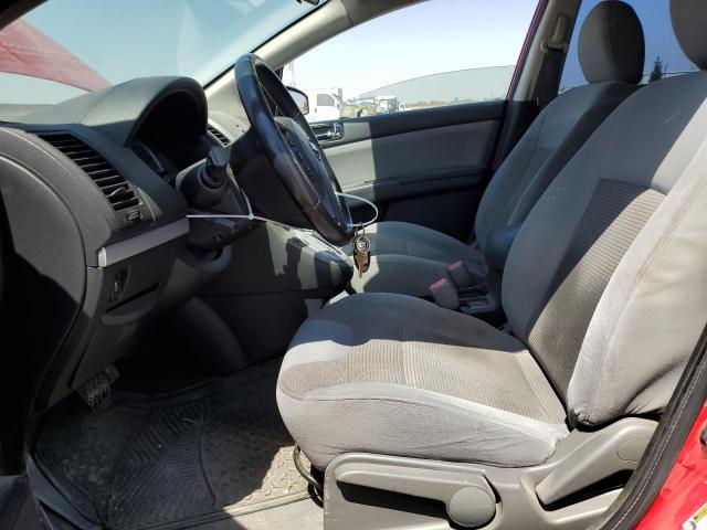  NISSAN SENTRA 2012 Red