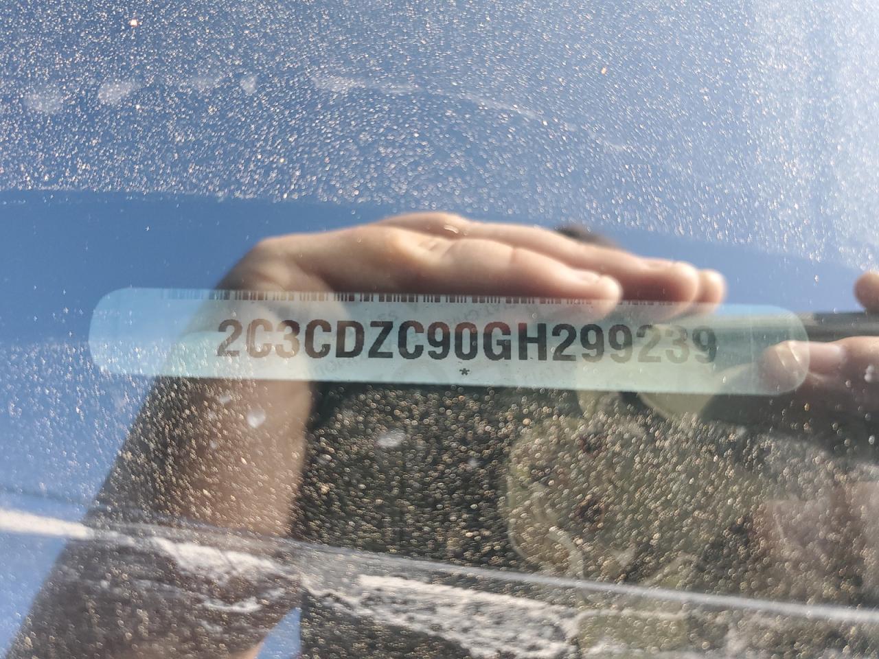 2016 Dodge Challenger Srt Hellcat VIN: 2C3CDZC90GH299239 Lot: 67890754