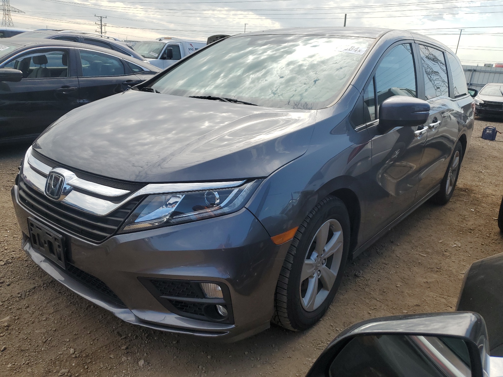 2019 Honda Odyssey Ex vin: 5FNRL6H56KB034353