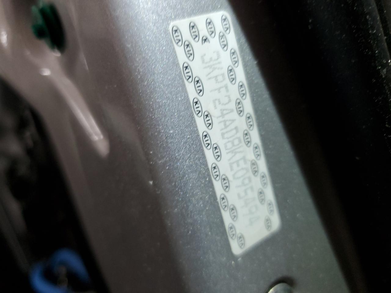 2019 Kia Forte Fe VIN: 3KPF24AD8KE095494 Lot: 65897094