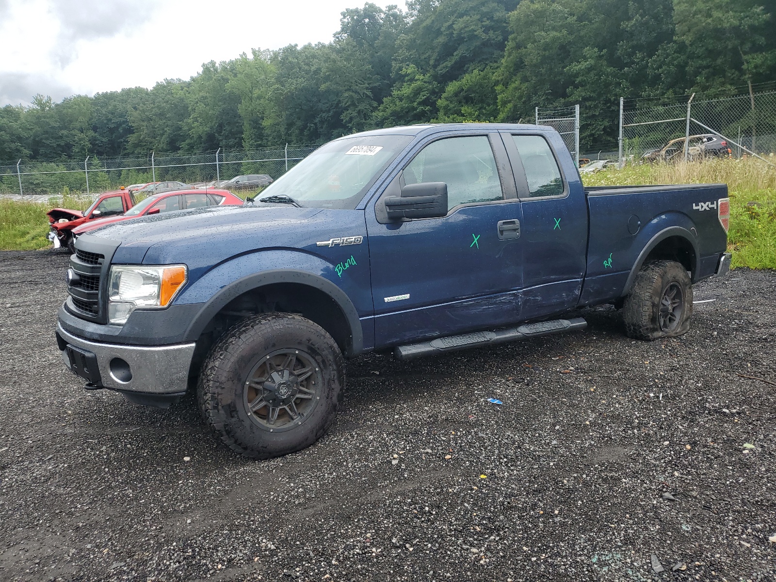 1FTFX1ETXDFB25671 2013 Ford F150 Super Cab