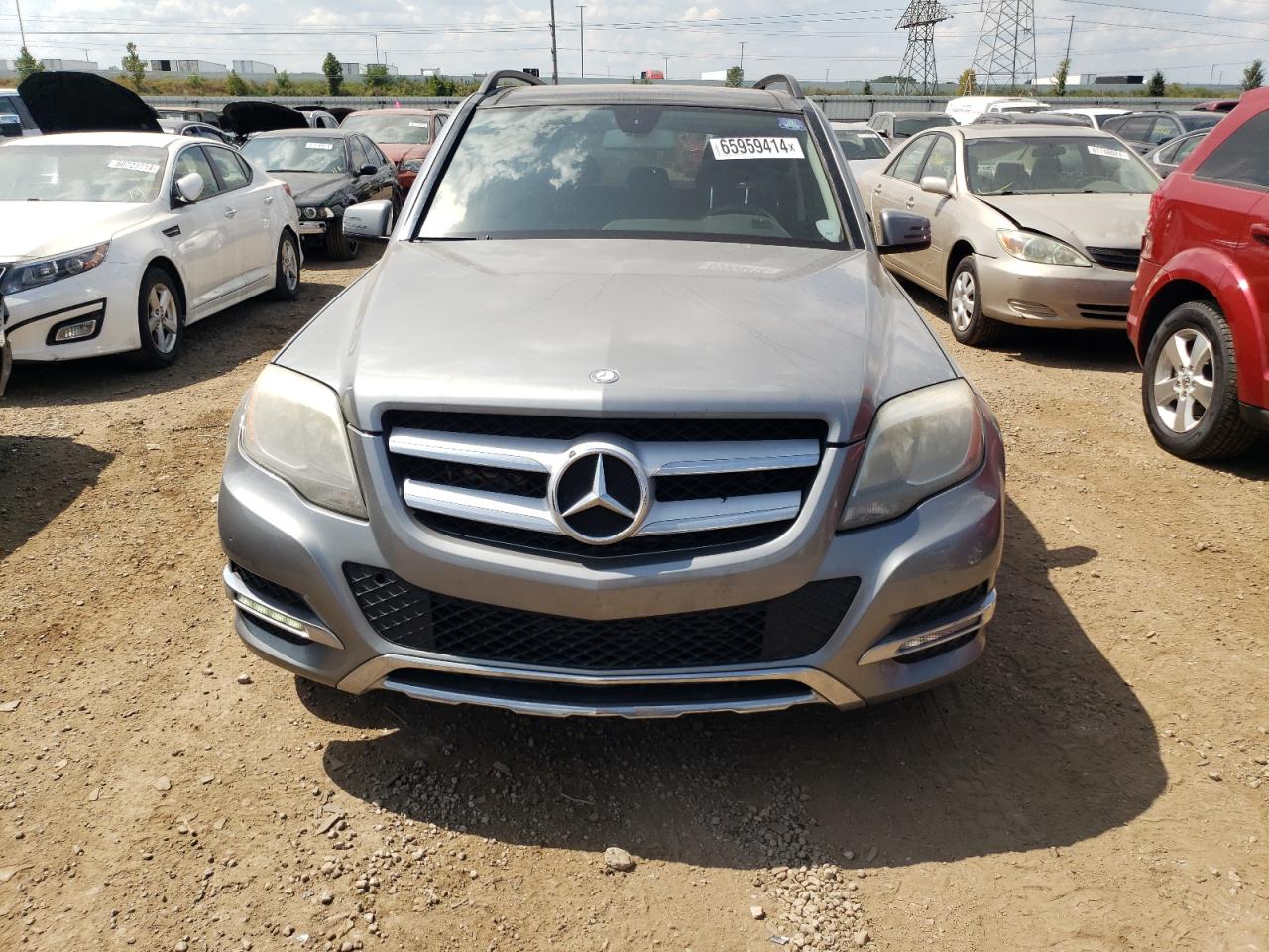 VIN WDCGG0EB0EG256166 2014 MERCEDES-BENZ GLK-CLASS no.5