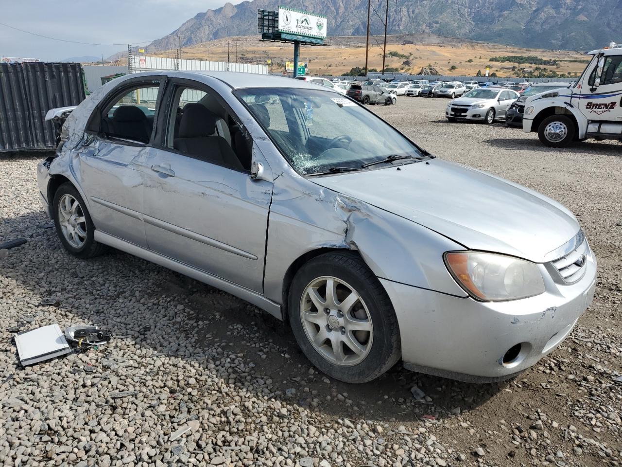 2006 Kia Spectra Lx VIN: KNAFE121165210039 Lot: 66909044