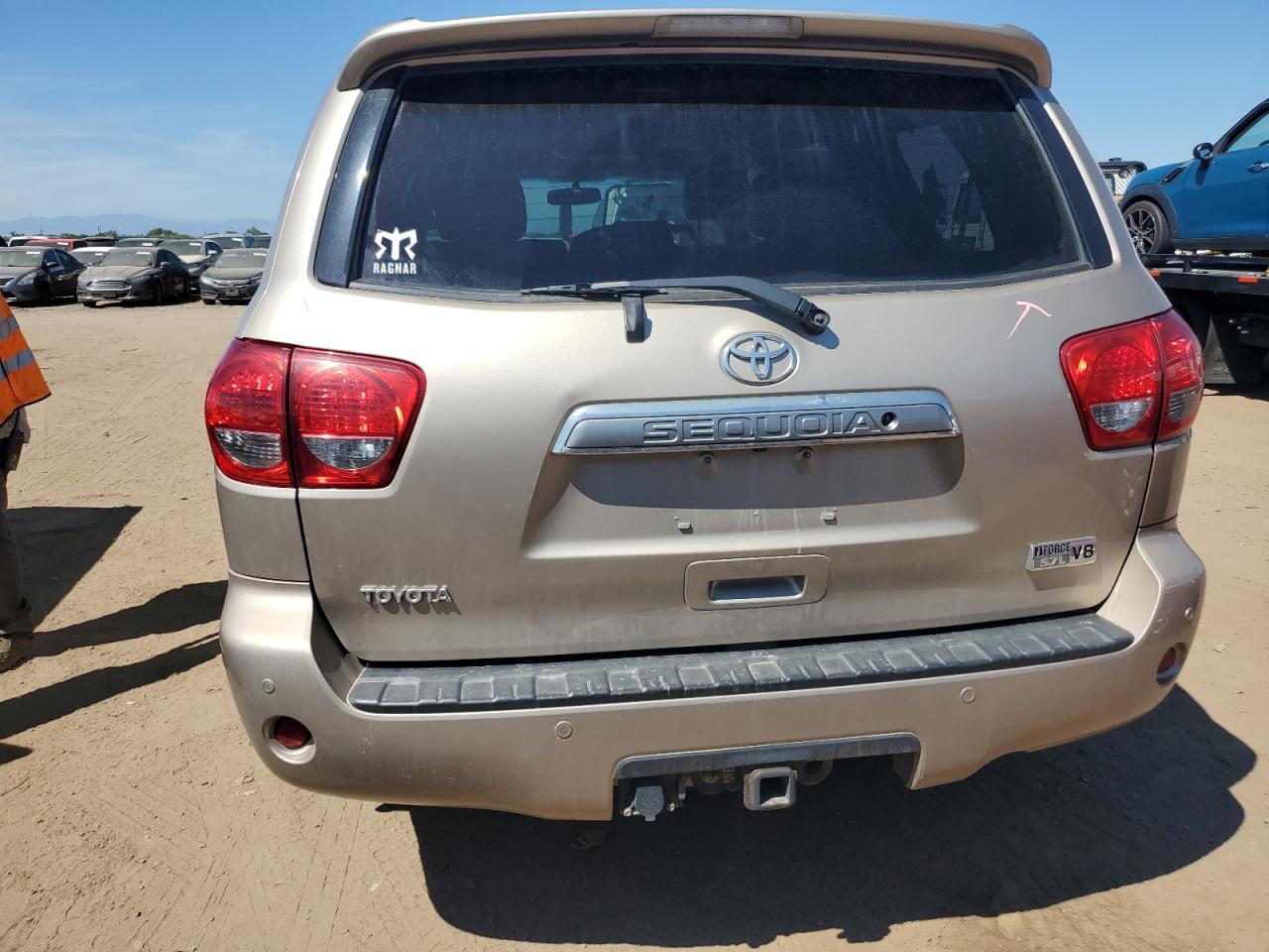 2008 Toyota Sequoia Limited VIN: 5TDBY68A28S011611 Lot: 69287614