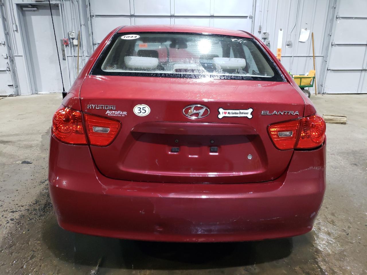 2007 Hyundai Elantra Gls VIN: KMHDU46DX7U099383 Lot: 69028094