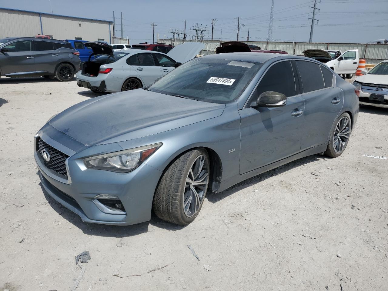 2018 Infiniti Q50 Luxe VIN: JN1EV7AP6JM590097 Lot: 65947494