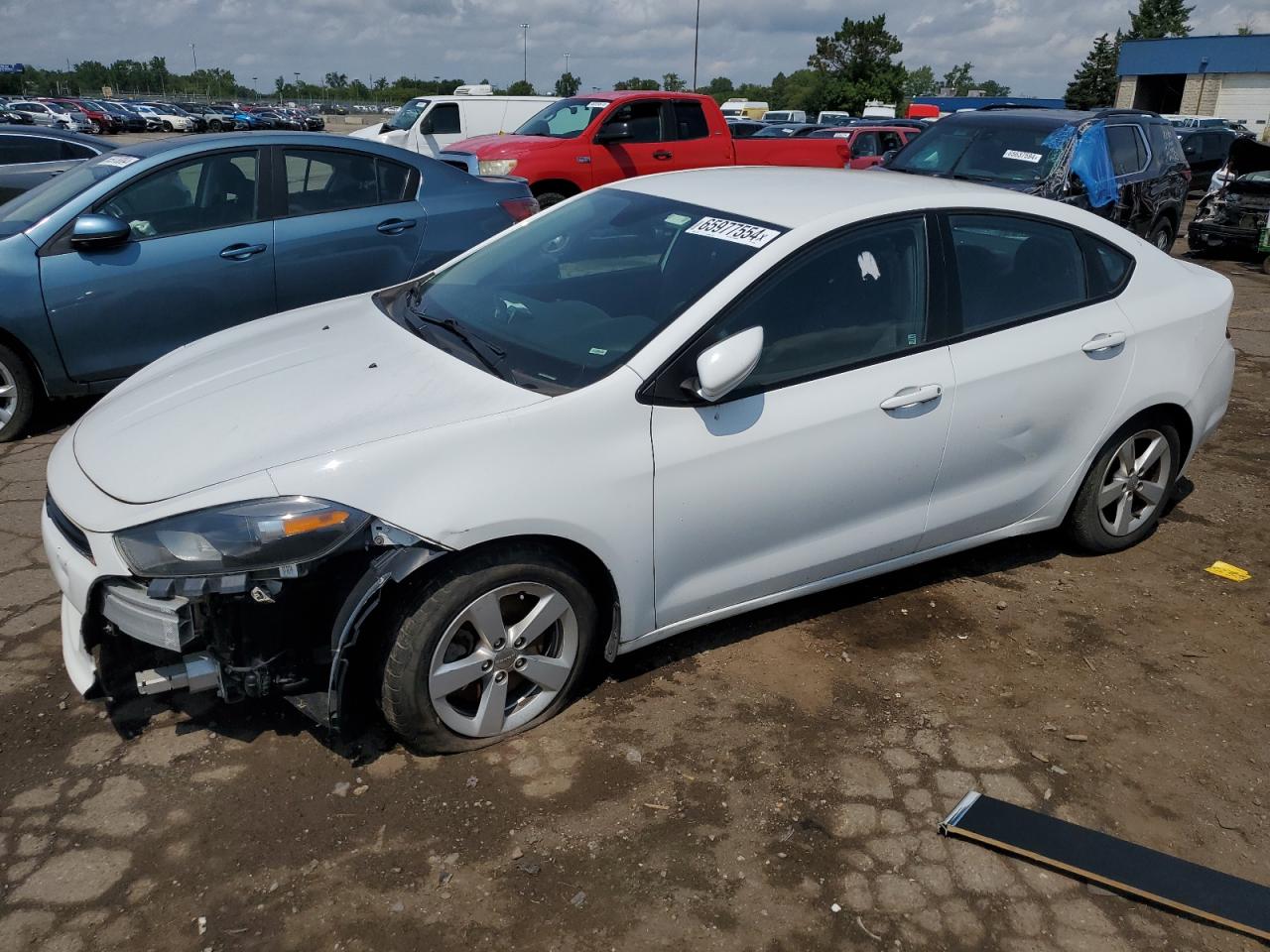 2015 Dodge Dart Sxt VIN: 1C3CDFBB6FD174308 Lot: 65977554