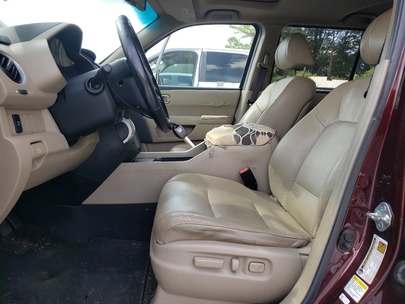 5FNYF3H53AB021897 2010 Honda Pilot Exl