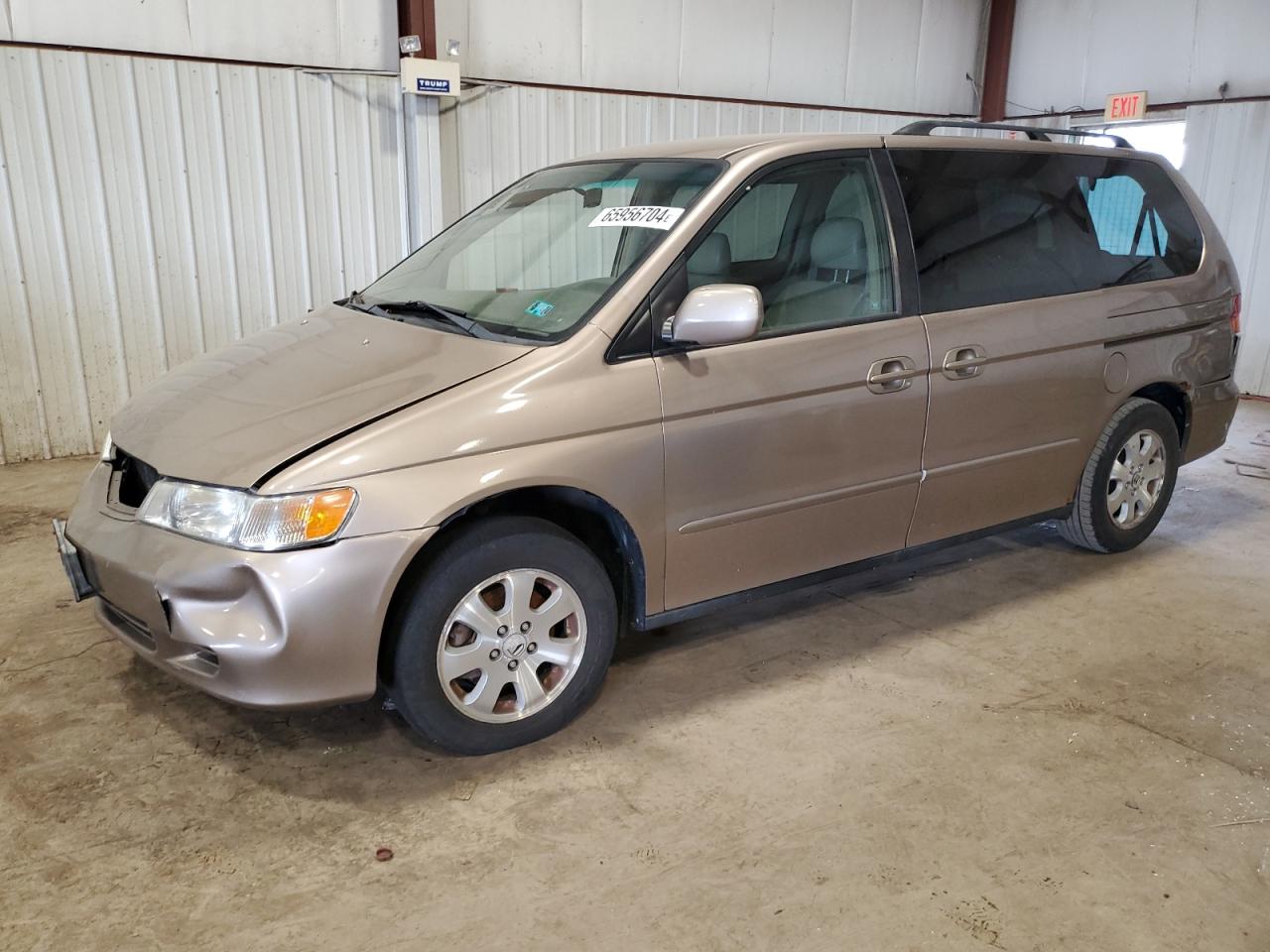 2004 Honda Odyssey Exl VIN: 5FNRL18084B081202 Lot: 65956704