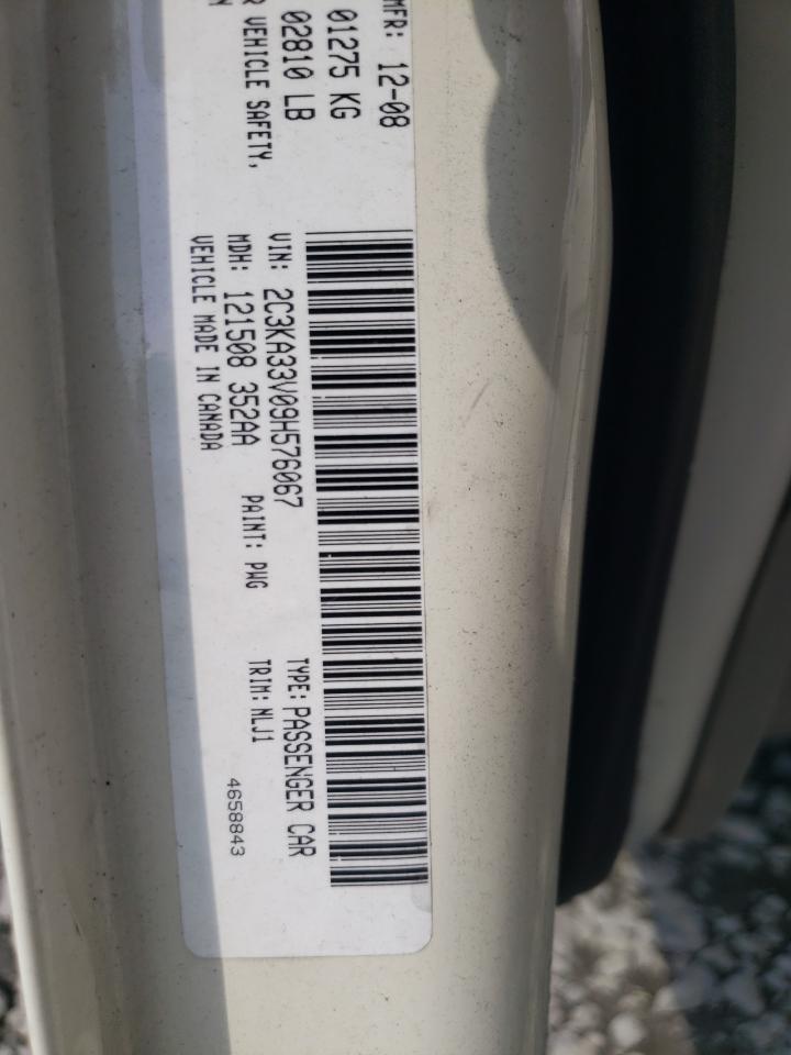 2009 Chrysler 300 Limited VIN: 2C3KA33V09H576067 Lot: 67686054