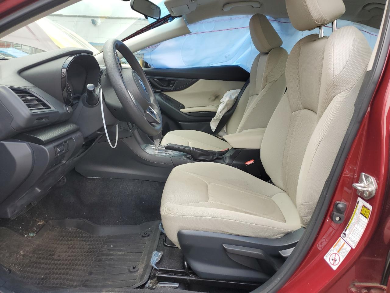 2019 Subaru Impreza VIN: 4S3GKAA67K3611954 Lot: 65658704