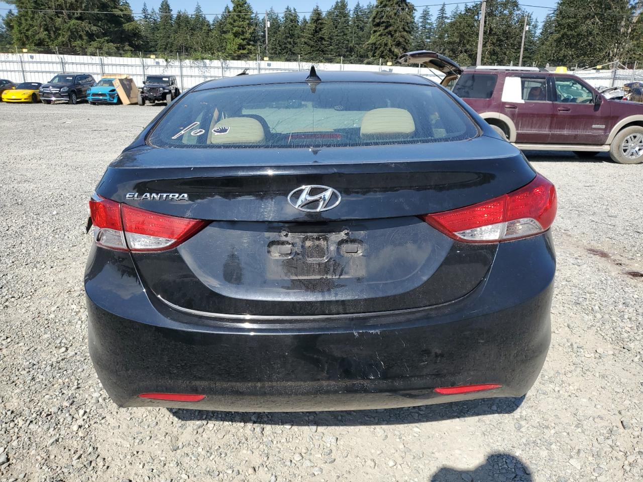 2013 Hyundai Elantra Gls VIN: 5NPDH4AE9DH242547 Lot: 66105504