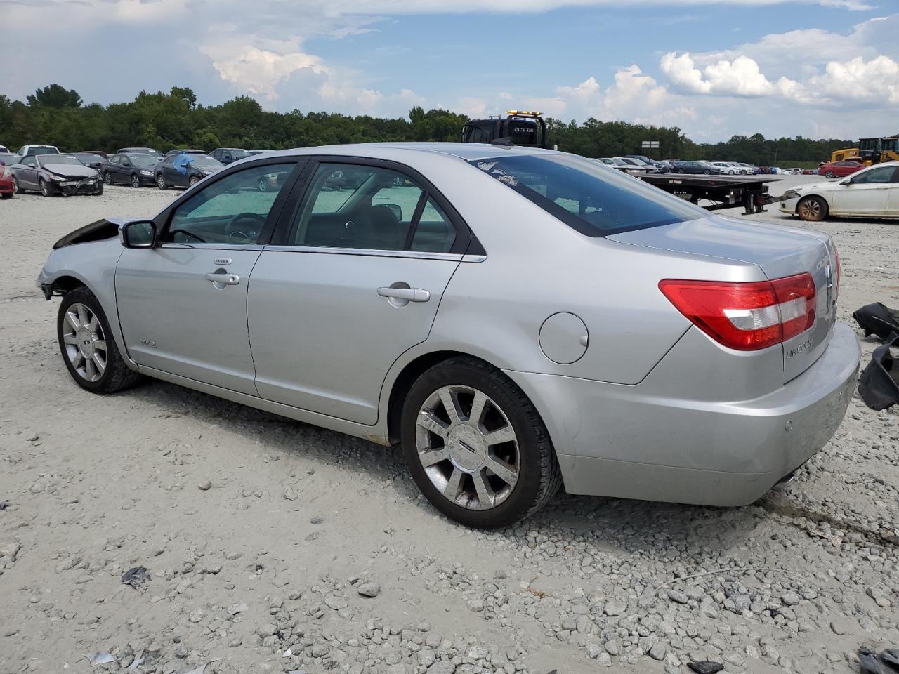 2009 Lincoln Mkz silver null gas 3LNHM28T99R605435 photo #3