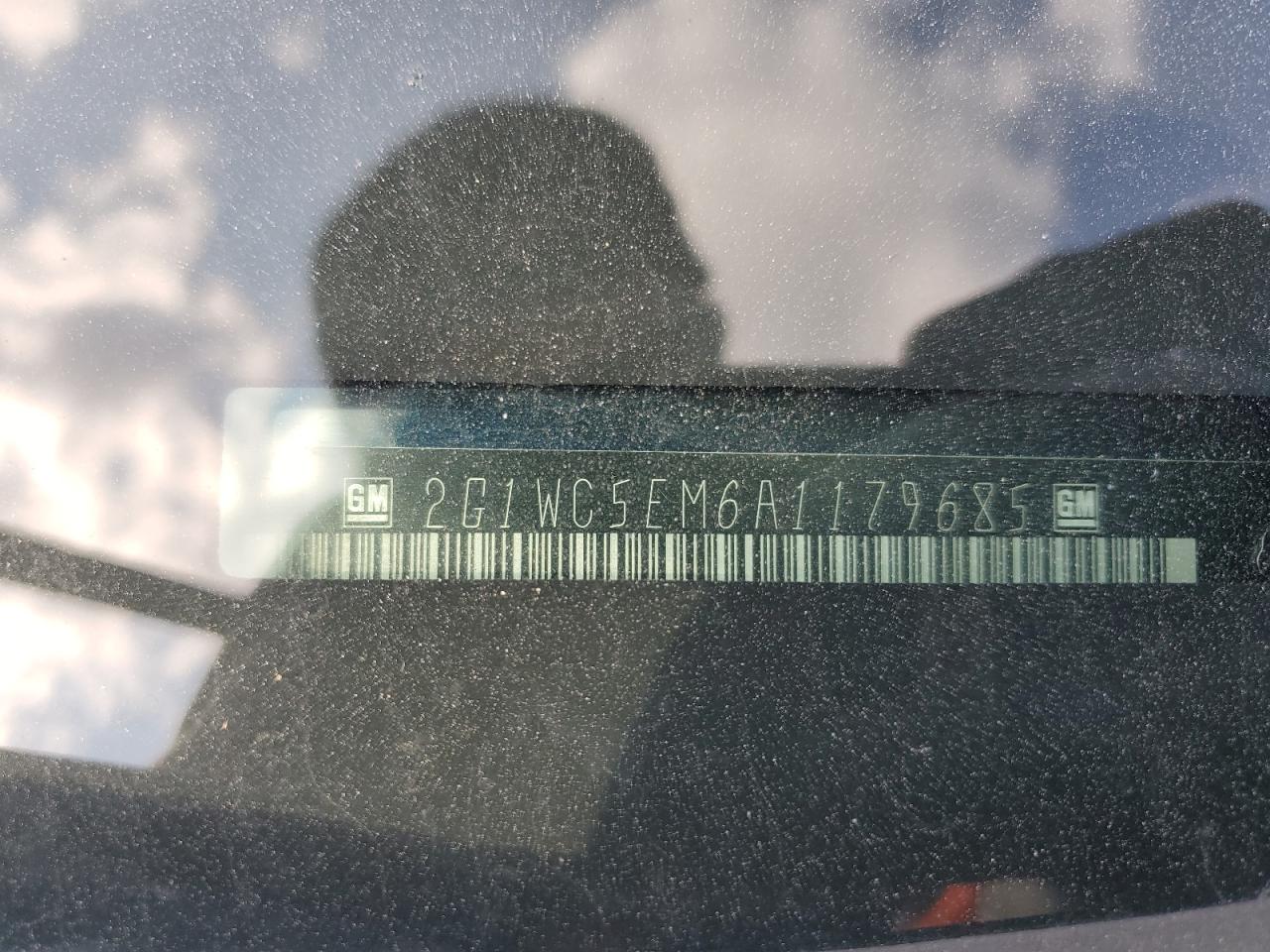 2010 Chevrolet Impala Ltz VIN: 2G1WC5EM6A1179685 Lot: 68757494