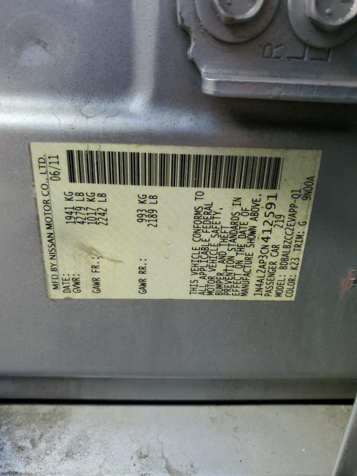 1N4AL2AP3CN412591 2012 Nissan Altima Base