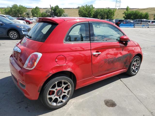  FIAT 500 2015 Красный