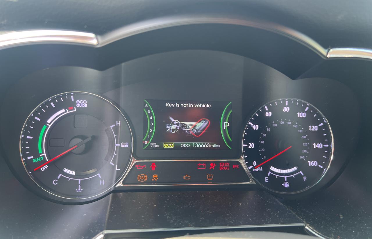 2013 Kia Optima Hyb VIN: KNAGM4AD2D5046592 Lot: 66914854